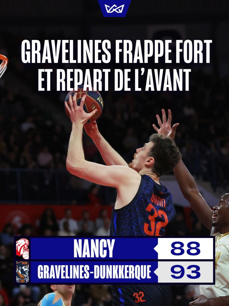 Image for the Tweet beginning: Mission accomplie pour Gravelines 🤯

Le
