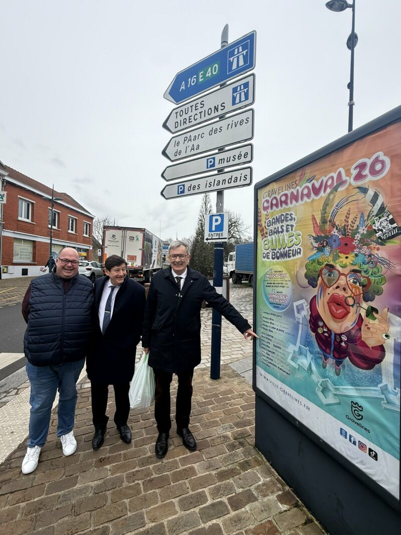 Image for the Tweet beginning: Toujours sur le terrain dunkerquois,