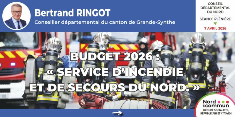 Image for the Tweet beginning: En plénière budgétaire de @departement59,