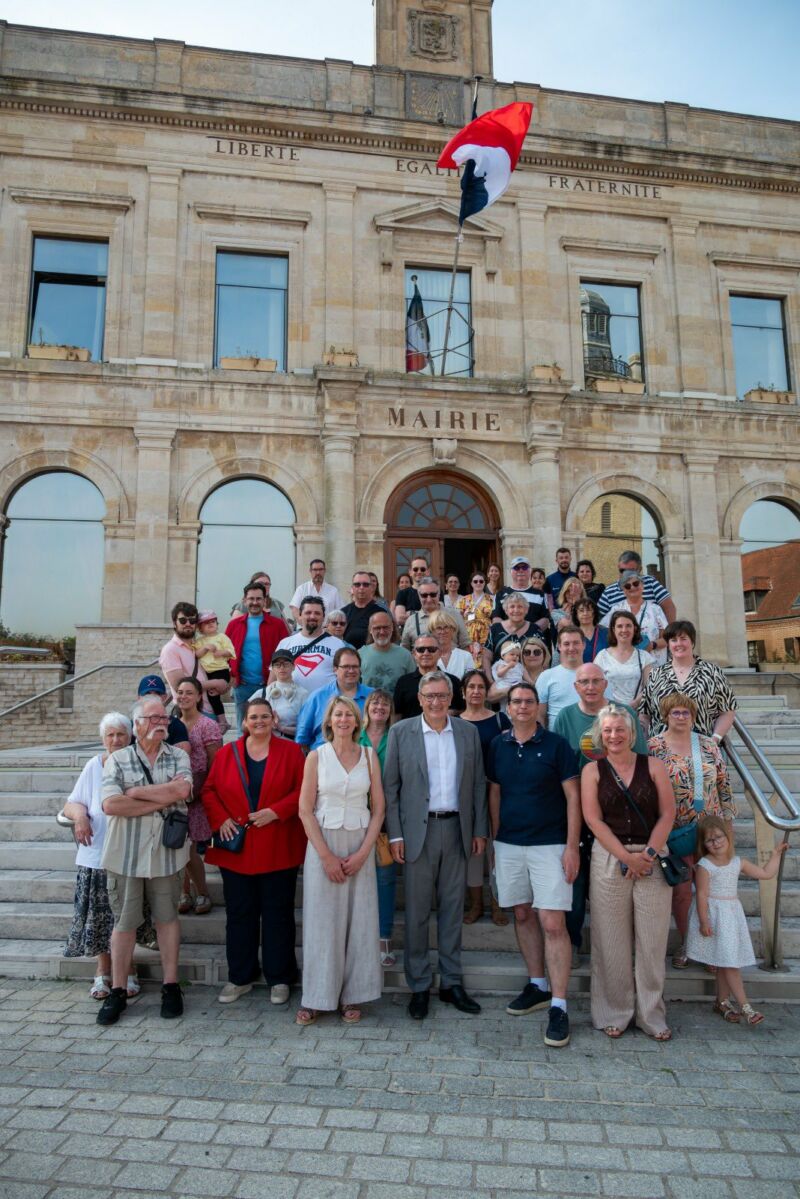 Image for the Tweet beginning: Accueil de nouveaux habitants ce